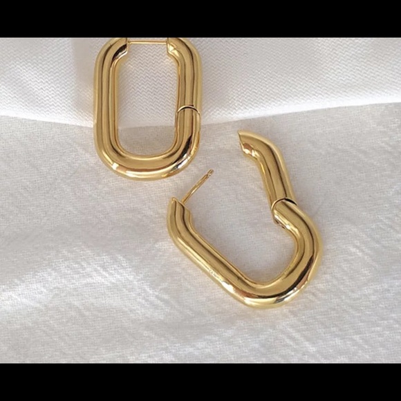 geometric earrings - Picture 3 of 5